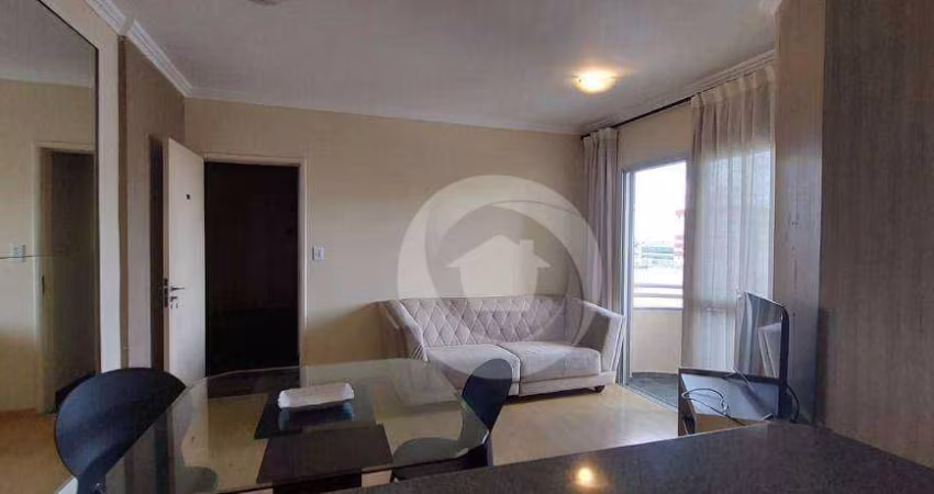Apartamento mobiliado com 2 dormitórios para alugar, 54 m² por R$ 3.740/mês - Jardim Aquarius - São José dos Campos/SP