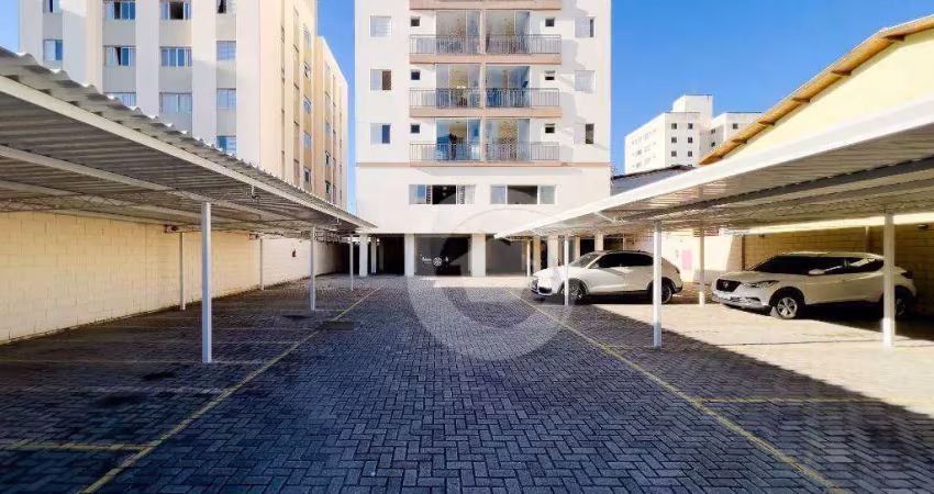 Apartamento com 2 dormitórios com suíte e varanda gourmet para alugar, 52 m² por R$ 2.852/mês - Jardim das Indústrias - São José dos Campos/SP