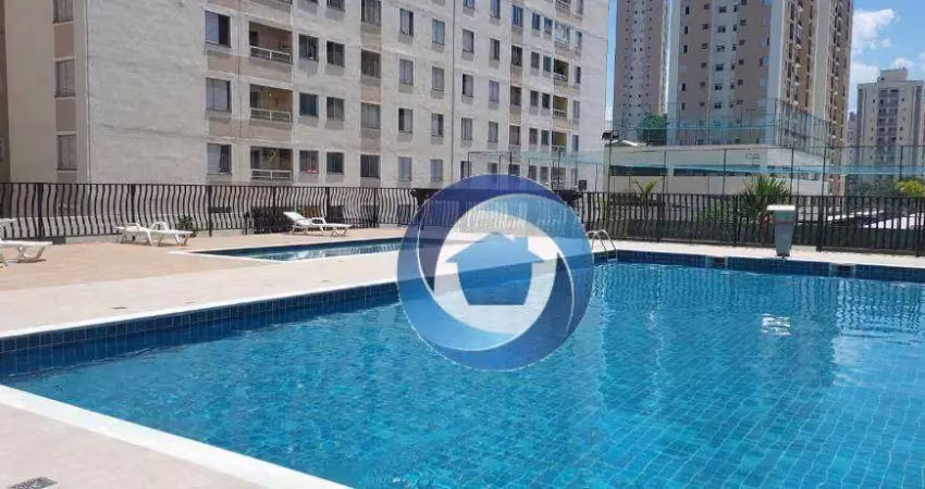 Apartamento com 2 dormitórios para alugar, 51 m² por R$ 1.876,58/mês - Conjunto Residencial Trinta e Um de Março - São José dos Campos/SP