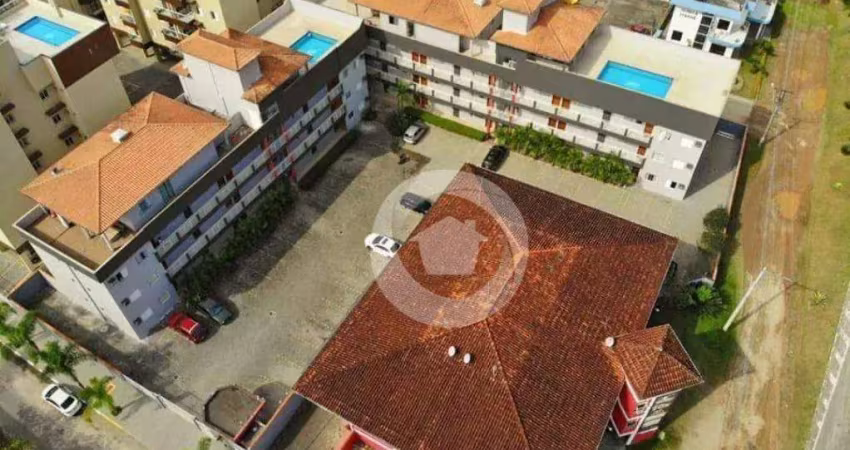 Apartamento com 2 dormitórios à venda, 55 m² por r$ 490.000,00 - acarau - ubatuba/sp