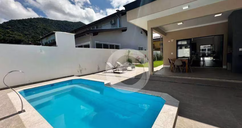 Casa com 3 dormitórios à venda, 144 m² por r$ 1.100.000,00 - praia da lagoinha - ubatuba/sp