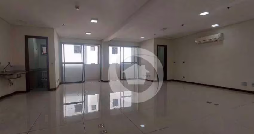 Sala para alugar, 58 m² por r$ 4.100,00/mês - jardim aquarius - são josé dos campos/sp