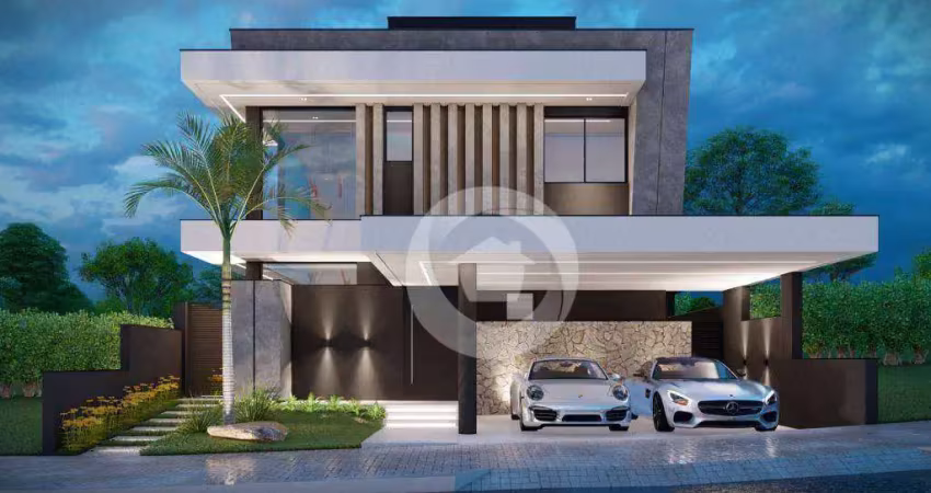 Sobrado com 4 dormitórios à venda, 265 m² por r$ 1.850.000,00 - condomínio reserva rudá - são josé dos campos/sp