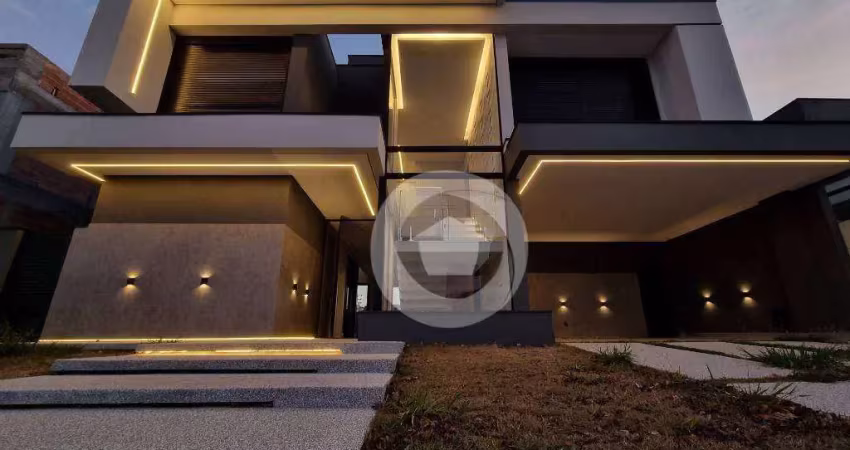 Sobrado com 4 dormitórios à venda, 348 m² por r$ 2.890.000,00 - condomínio residencial monaco - são josé dos campos/sp
