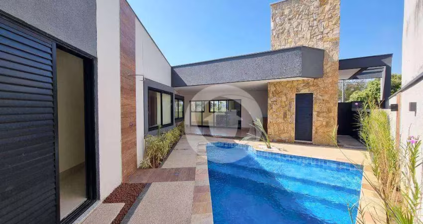 Casa com 4 dormitórios, 200 m² - venda por r$ 1.400.000 ou aluguel por r$ 8.700/mês - condomínio terras do vale - caçapava/sp
