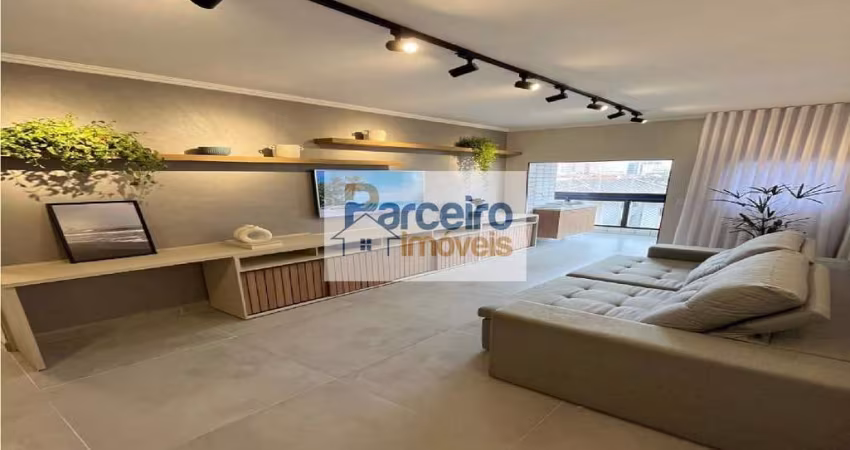 APARTAMENTO 03 QUARTOS, VARANDA GORMET, PRAIA GRANDE, GUILHERMINA