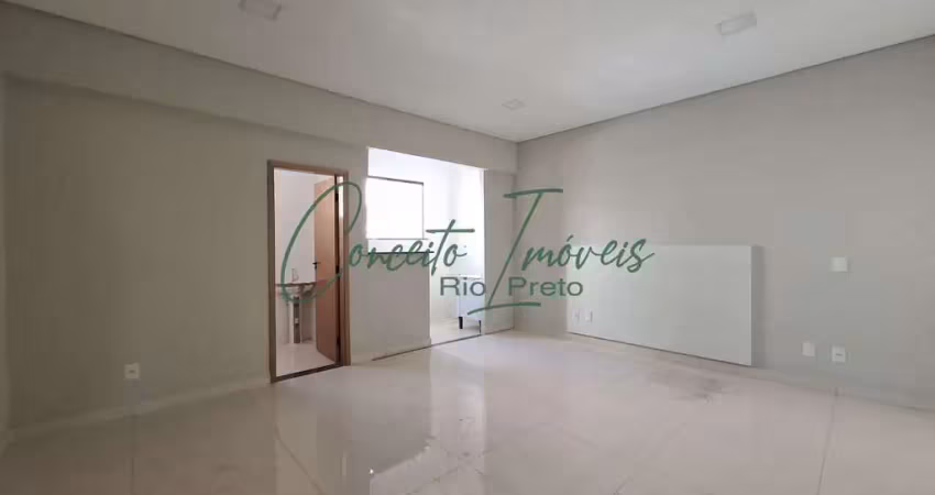 Apartamento novo com 1 dormitório para locação  centro, são josé do rio preto