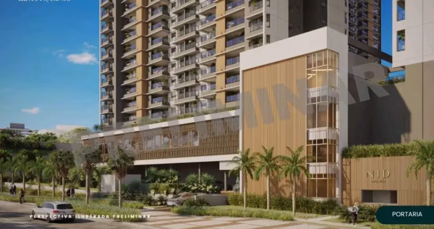 Breve lançamento alphaville 86m2 3 dorms 1 vaga próximo do shopping tambore