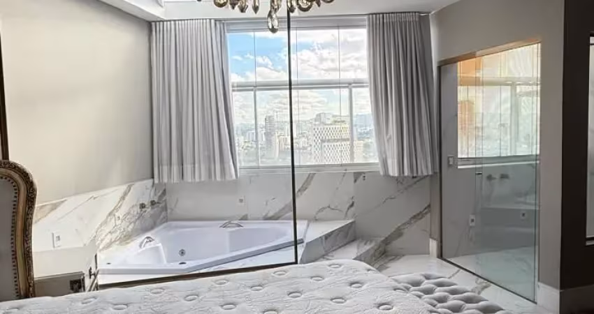 Cobertura triplex 170m2 3 dorms 2 vagas em alphaville 18 do forte.