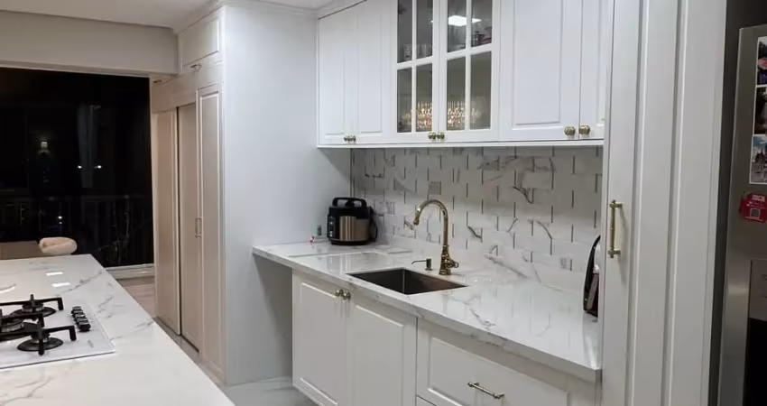 Park athene 110m2 3 dorms 3 vagas mobiliado  lindo apartamento
