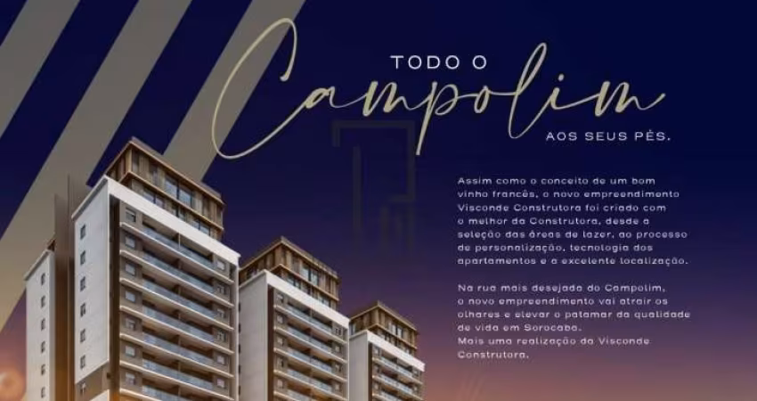 Cobertura Duplex 133 m², 3 suítes, Maison Visconde, Campolim