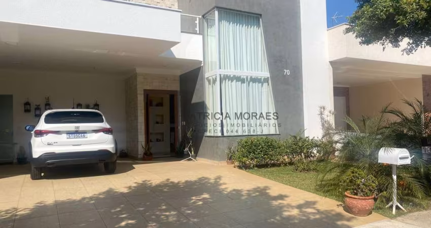 Charme e a Elegância, casa assobrada de 199,35m², Cond. Porto Belo Sorocaba