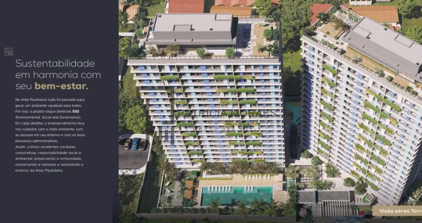 ARBO PAULISTANO, plantas de 115,54 m², 3 dormit.  #jardimpaulistano