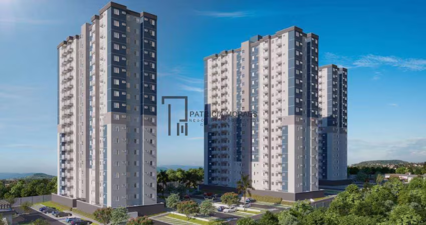 Seu novo lar é aqui: Apartamento 50,85 m², 2 dormit. 1 suíte, na Zona Oeste