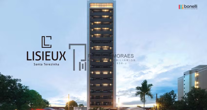 LISIEUX: Aptos 77 m², 2 suítes, 2 vagas, no melhor da Sta. Teresinha