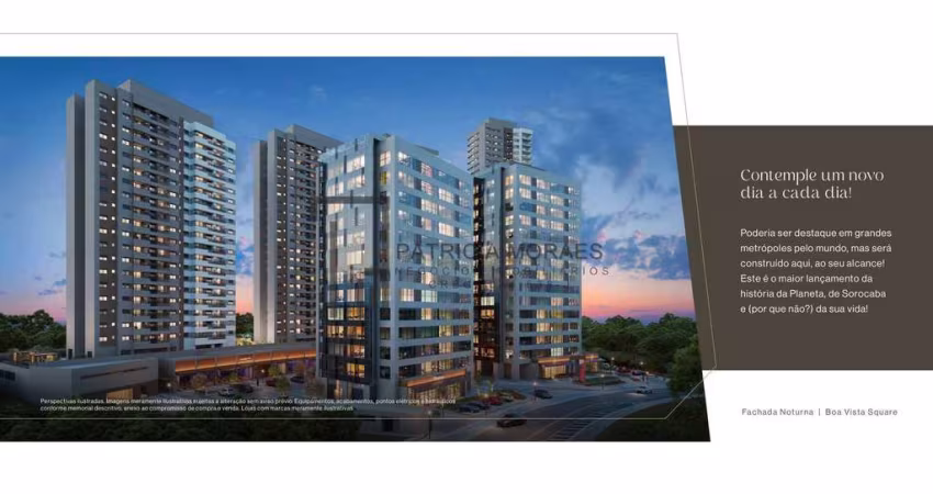 Lançamento Boa Vista Residence: Apartamentos luxo 186m², 4 suítes, 3 vagas