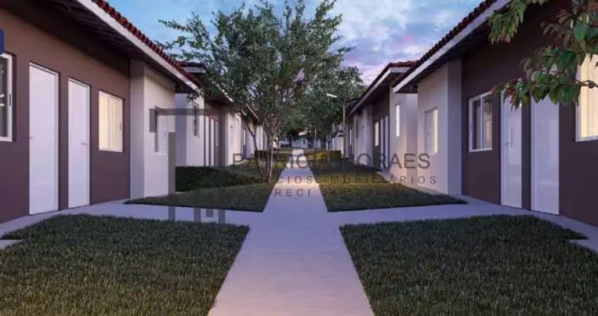 Lar dallas:  condomínio de casas 42,91m², 2 dormit. na vila bom jesus