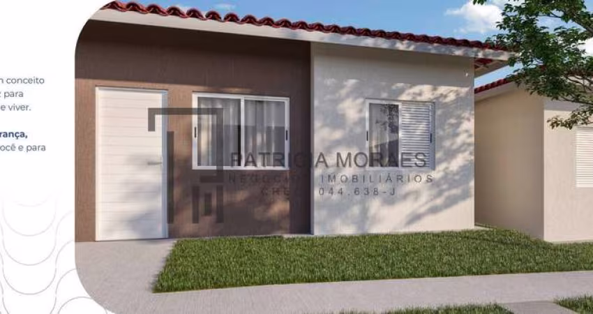 Lar San Diego: Casas de 54,48m², 2 Dorm. e Quintal Privativo na Zona Norte