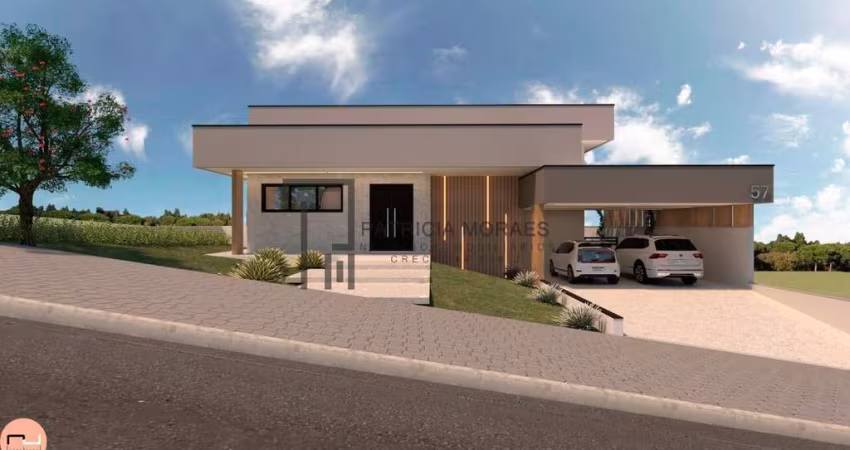 Casa térrea espetacular de 350m2, 3 suítes no Village Ipanema 2, Araçoiaba
