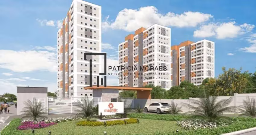 Residencial magnific: plantas 40,08m² à 59,24m², zona norte, pré-lançamento