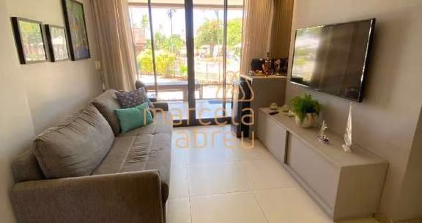 Vende-se flat de 62m&#178; na Beira Mar de Muro Alto