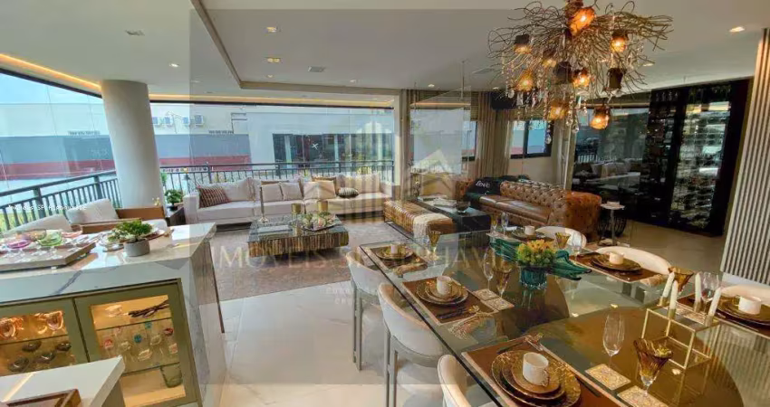 Apartamento para venda em barueri, centro comercial jubran, 3 dormitórios, 3 suítes, 4 banheiros, 3 vagas