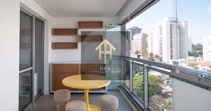 Apartamento com 1 dormitório, 48 m² - venda por r$ 829.000,00 - campo belo - são paulo/sp
