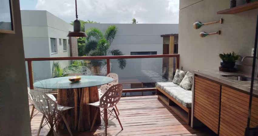 Vende-se Apartamento Finamente Decorado em Condomínio de Alto Padrão – Casa Amarela, Imbassaí
