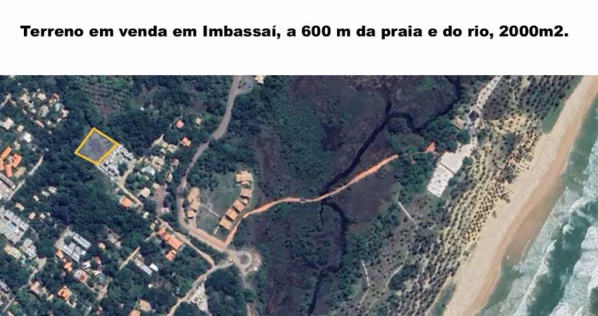 Vende-se terreno de 2.000m² em imbassaí – excelente oportunidade!