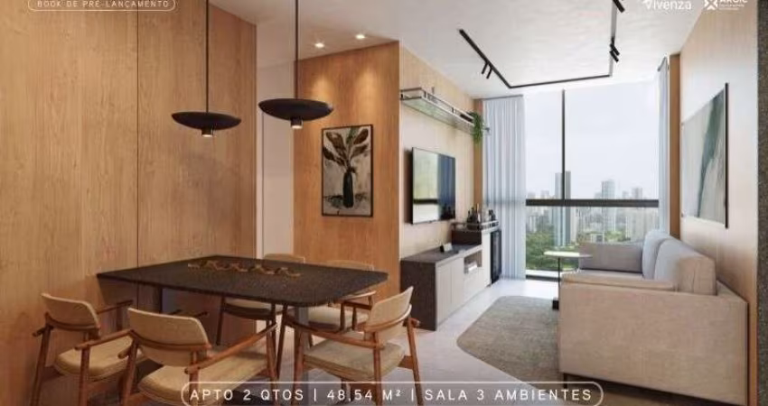 Apartamento com 2 dormitórios à venda, 48 m² por R$ 419.938,00 - Casa Amarela - Recife/PE