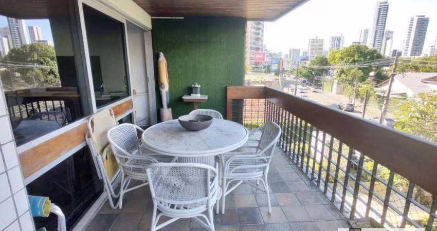 Apartamento com 4 dormitórios à venda, 273 m² por R$ 800.000,00 - Casa Forte - Recife/PE