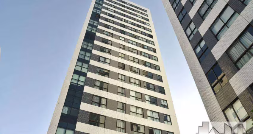 Apartamento com 2 dormitórios para alugar, 32 m² por r$ 4.600,00/mês - parnamirim - recife/pe