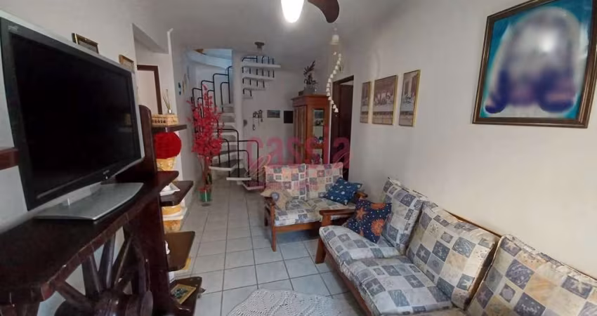 Cobertura com 3 quartos, Caiçara, Praia Grande - R$ 420 mil, Cod: 4497