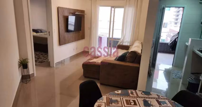 Apartamento com 1 quarto, guilhermina, praia grande - r$ 435 mil, cod: 5241