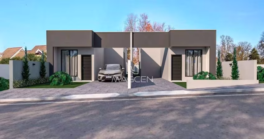 Casa com três quartos e espaço de lote  - CA340