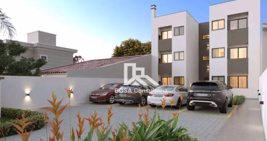 Apartamento com 1 dormitório à venda, 30 m² por r$ 209.000,00 - cajuru - curitiba/pr