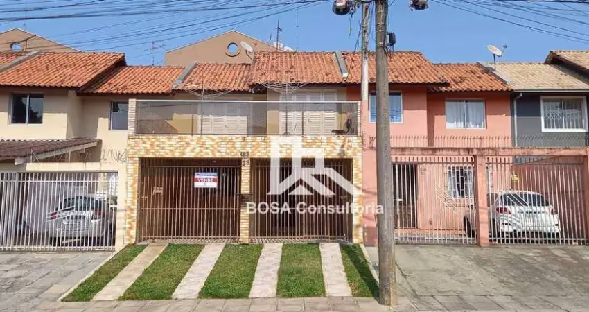 Sobrado com 3 dormitórios para alugar, 98 m² por r$ 2.475,00/mês - alto boqueirão - curitiba/pr