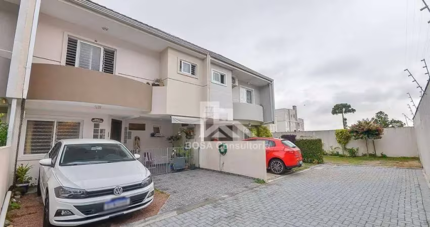 Sobrado com 4 dormitórios à venda, 103 m² por r$ 595.000 - uberaba - curitiba/pr