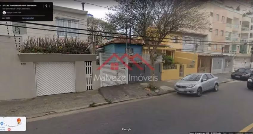 Terreno à venda na Avenida Presidente Arthur Bernardes, 540, Rudge Ramos, São Bernardo do Campo