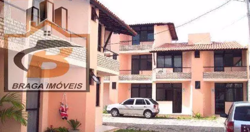 Village para venda em lauro de freitas, recreio ipitanga, 2 dormitórios, 2 suítes, 3 banheiros, 2 vagas