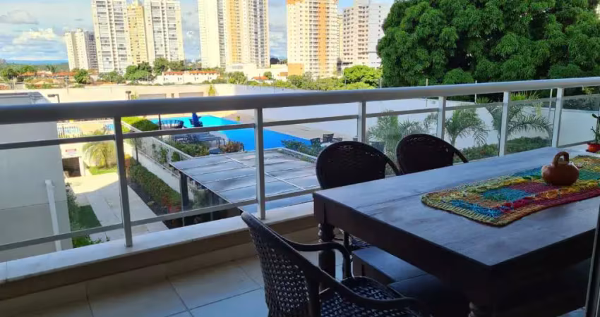 Apartamento localizado no condomínio ópera prima - santa rosa, com 147m2, 4 quartos sendo 2 suítes, cozinha, área de serviço, sala com dois ambientes, sacada com churrasqueira e 02 vagas de garagem. c
