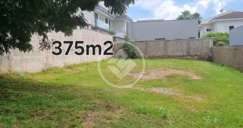 TERRENO À VENDA CONDOMINIO BELVEDERE, COM 375M2, MURADO, DOCUMENTADO, TERRENO PLANO NO INICIO DO CONDOMINIO. codigo: 121503