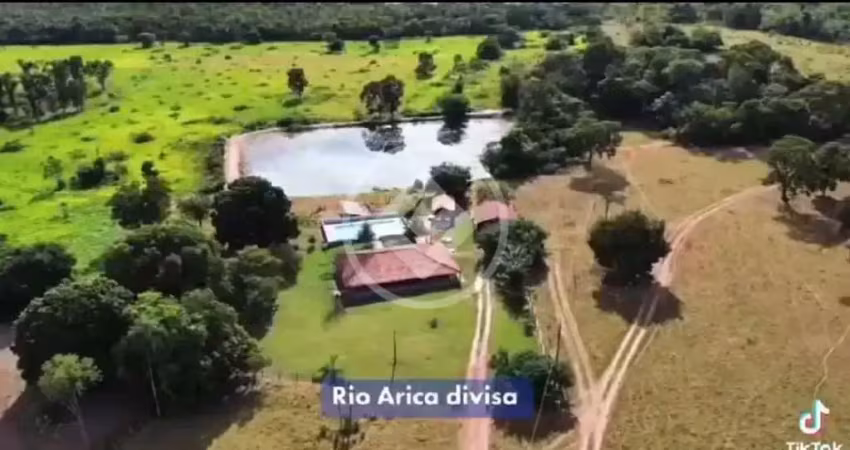 Fazenda a venda região olho d'agua  50 km de cuiabá  beira do asfalto (+ ou - 50 metros somente para acesso a fazenda.) 600 hectares sendo 350 formados codigo: 130242