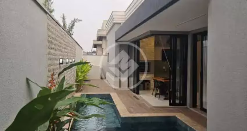 Casa térrea neoclássico mobiliada no florais do valle com 3 suítes e escritório. codigo: 144223