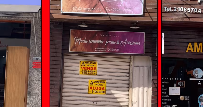 Alugo Loja no Centro, Perto do banco do Barsil, 45m2 com banheiro, Macaé/RJ