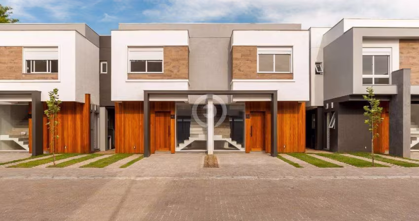 Casa à venda em São Leopoldo, Morro do Espelho, com 3 quartos, com 109.4 m², Las Rocas