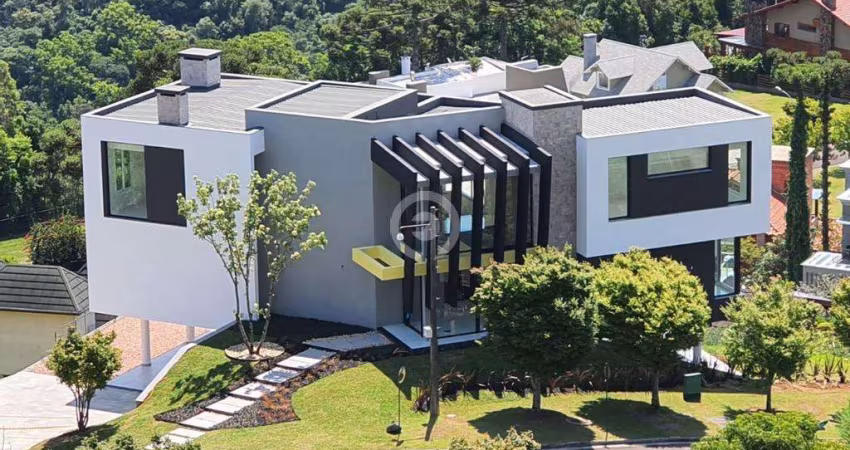 Casa à venda em Gramado, Centro, com 4 suítes, com 570 m², AlphaVille Gramado  Condomínio