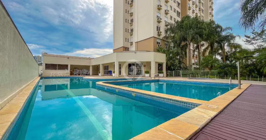 Apartamento à venda em novo hamburgo, jardim mauá, com 2 quartos, com 57.34 m², residencial weekend