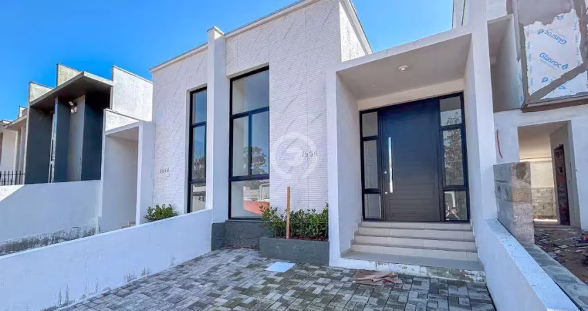 Casa em construção à venda com 2 dormitórios no bairro lago azul em estância velha.