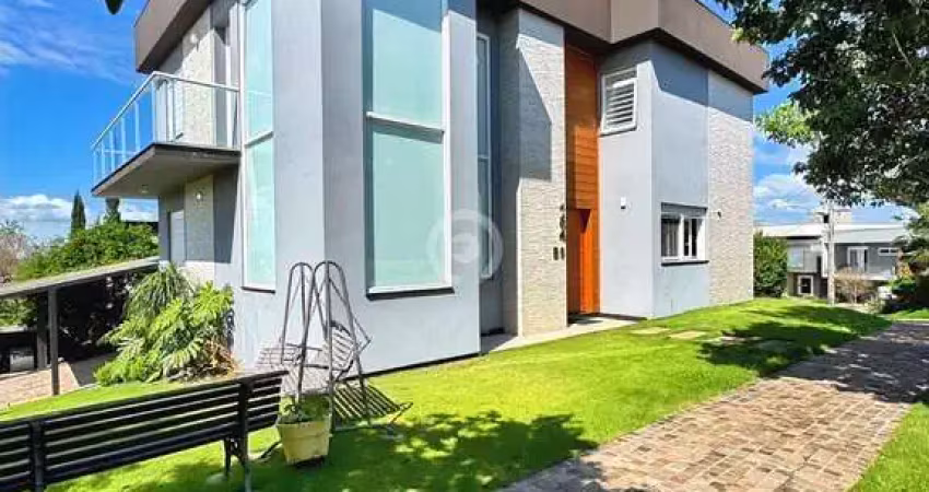 Casa à venda em estância velha, encosta do sol, com 3 suítes, com 235 m², horizon clube residencial